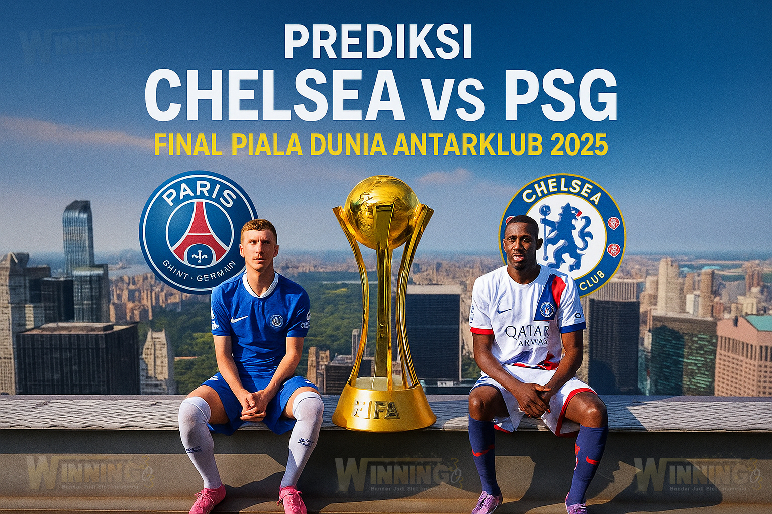 Prediksi Chelsea vs PSG di Final Piala Dunia Antarklub 2025